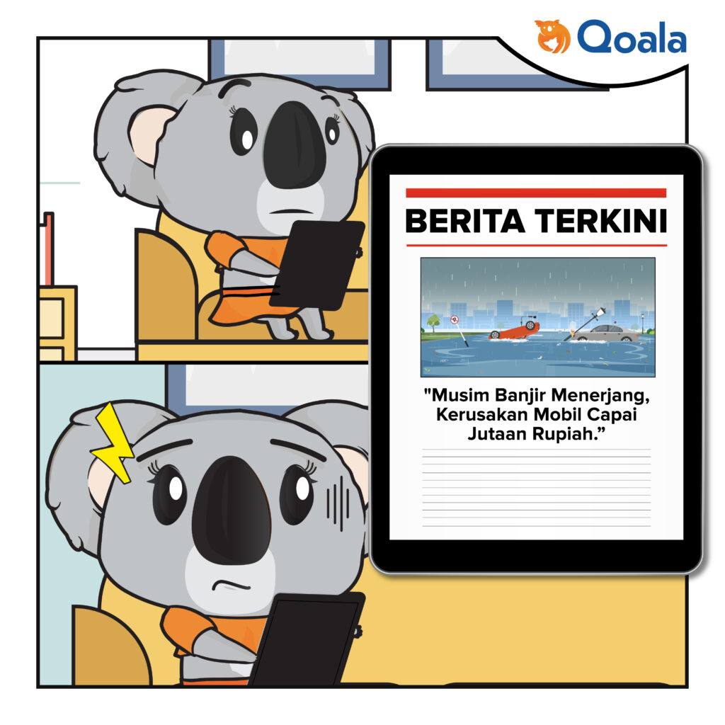 Perlindungan Tambahan Mobil | Qoala Comic Page 1