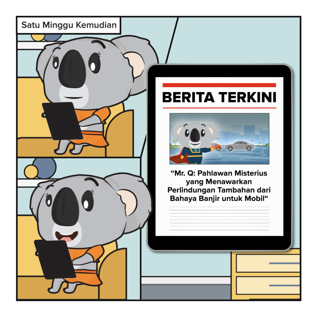 Perlindungan Tambahan Mobil | Qoala Comic Page 4