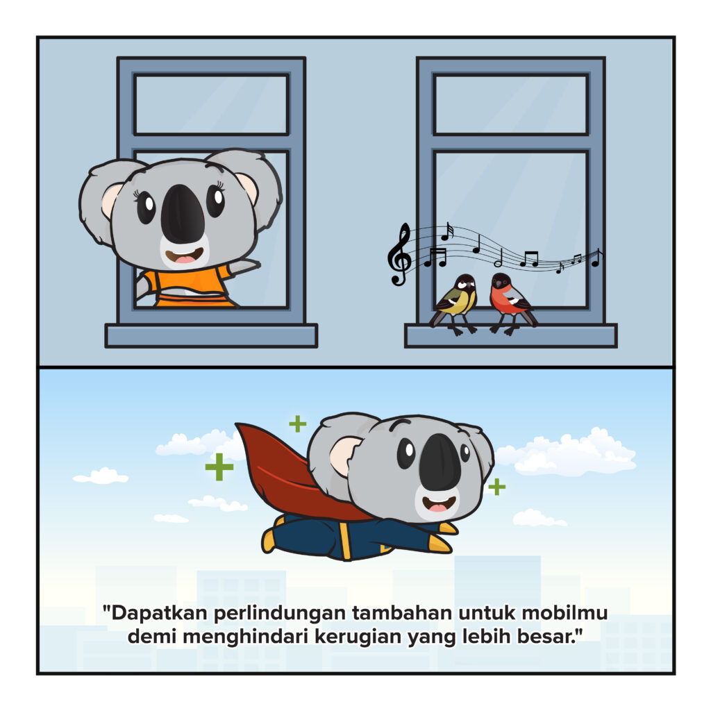 Perlindungan Tambahan Mobil | Qoala Comic Page 5